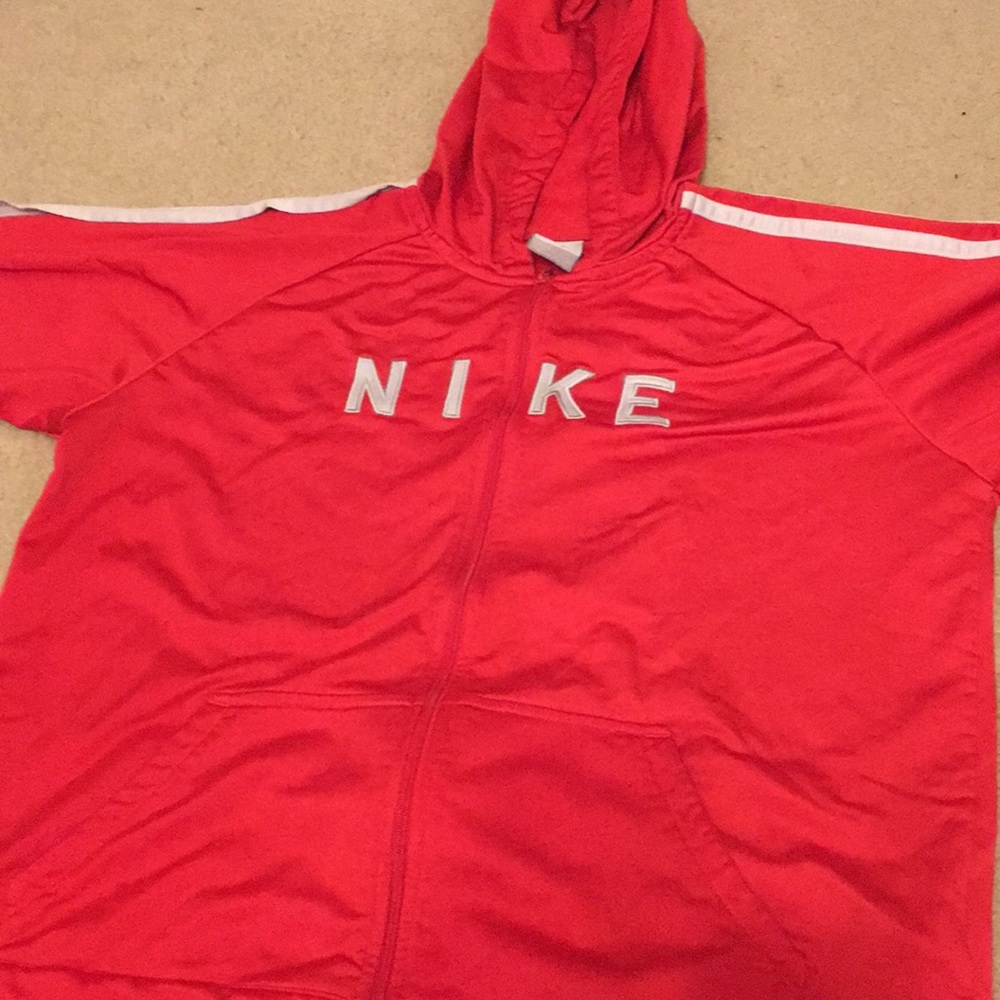 Vintage red nike jacket